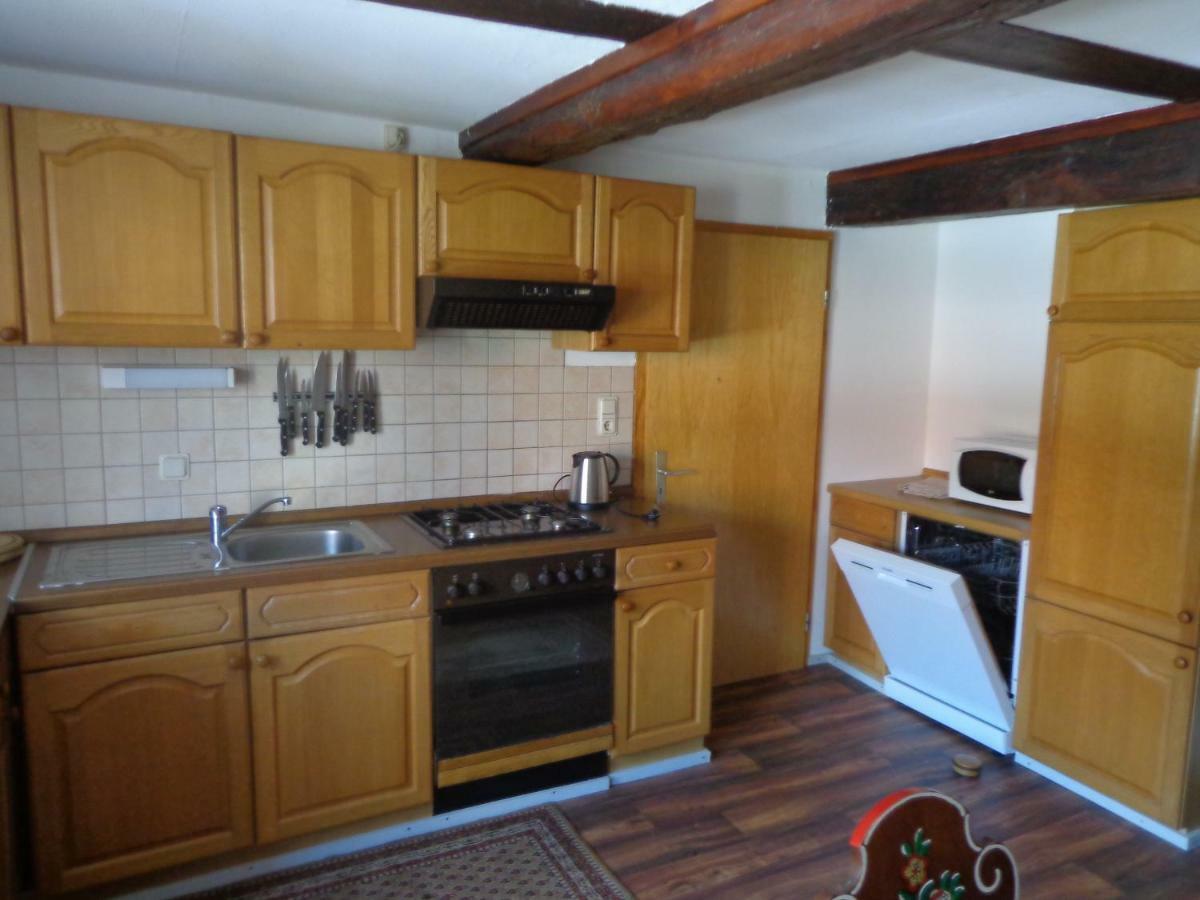 Ferienwohnung Valora Obergude Buitenkant foto