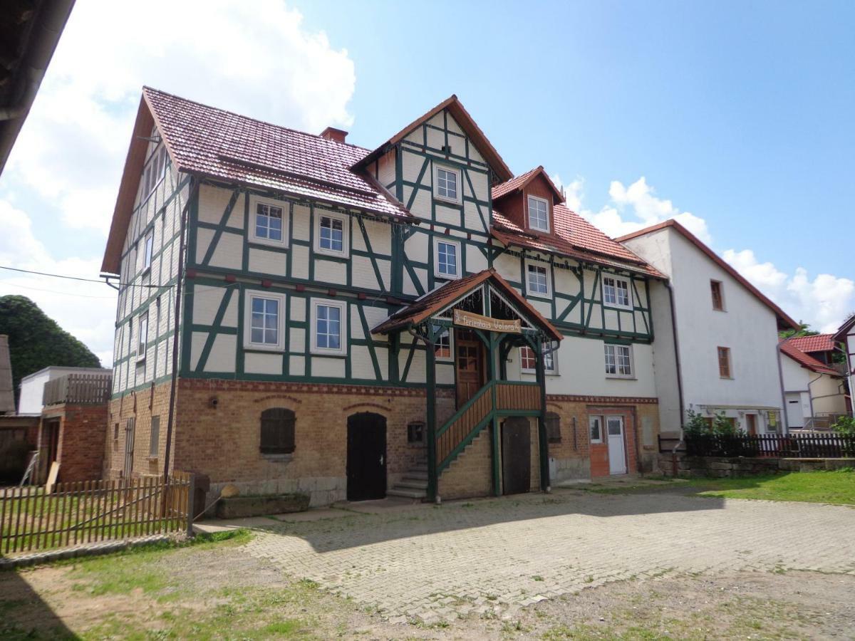 Ferienwohnung Valora Obergude Buitenkant foto